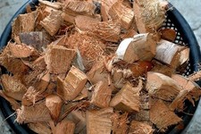 Chips de cáscara de coco para Puja Hawan, material Puja Hawan Kund