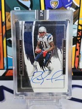 2022 Panini Impeccable Football Randy Moss Immortal Ink ATUO BLACK BOX 1/1 NE✅️