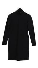 MNG Bodycon Midi Dress M in Black