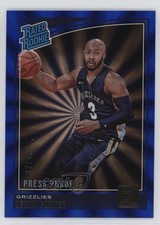 2018 Panini Donruss Rated Rookies Press Proof Blue Laser 37/49 Jevon Carter 7eo