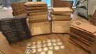 70's Franklin Mint Indian Tribal Series .999 Silver 23 Medals 24 Signed Books
