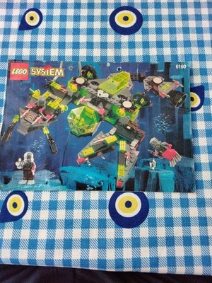 Lego Bauanleitung 6160 System Aquazone Stingray Lobster 