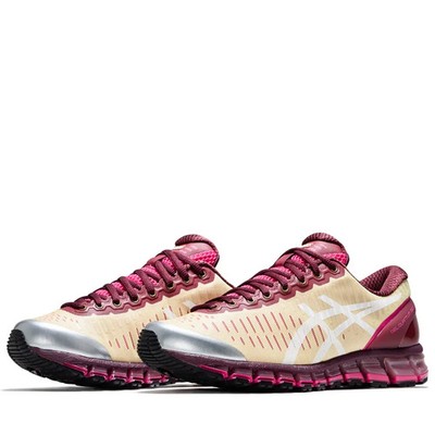 Asics Above the clouds gel quantum 360 l  soft yellow/brisket red SIZE 10 1/2
