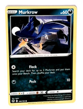 Pokemon Murkrow Card 106/195 Swsh12: Sword & Shield Silver Tempest