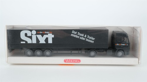 Wiking H0 5160236 Iveco semirremolque plataforma Sixt | Zustand: Gebraucht