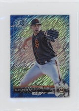 2017 Bowman Chrome Minis Prospects Blue Shimmer Refractor 11/150 Sam Coonrod o1w