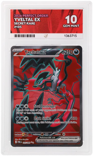Yveltal ex graded ACE 10 for sale on eBay