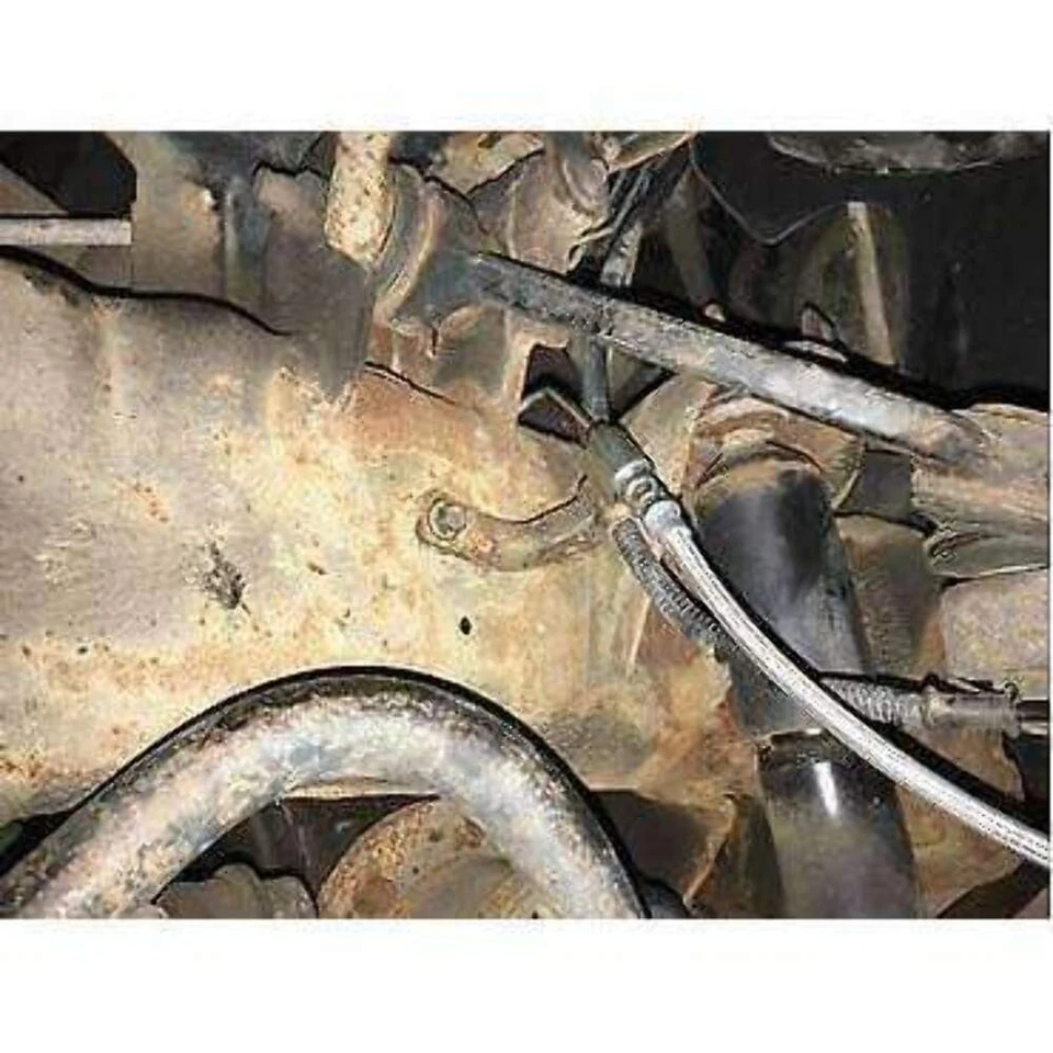 For Ford F-150 Ranger 1975-1981 Brake Hose Kit w/ 4WD Front-HSK0014SS-CPP - Image 2 of 2