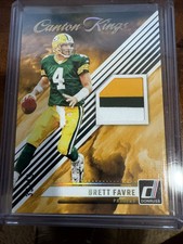 2024 Donruss Brett Favre HOLO FOIL Canton Kings Jersey /49, Packers HOF SP