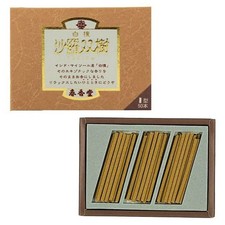 [Y] Japanese Incense Sticks 5.5cm "SARASOJU" 100% Sandalwood Fragrance 50pcs