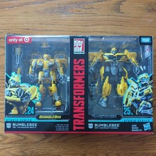 Hasbro E4688 Transformers Studio Series 24 & 25 Deluxe Class Bumblebee Pack of 2