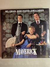 Maverick 2 Disc Set Laserdisc Factory Sealed NonProfit EDU ORG