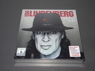 UDO LINDENBERG - STÄRKER ALS DIE ZEIT (DELUXE) / ALBUM-CD & DVD-BOX OVP! SEALED!