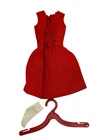 Vintage Skipper Doll Red Sensation #1901 Red Dress Near Mint ~ 1960's TLC