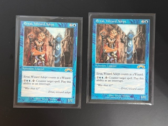 MTG - Ertai, Wizard Adept- Exodus- Multiple Available- LP (Magic: The Gathering)