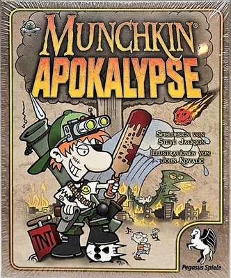 Munchkin Apokalypse Kartenspiel 3-6 Spieler Strategie Spaß Abenteuer NEU & OVP