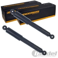 2X Denckermann Gas-StoßDÄMpfer Hinten Passend FüR Abarth 500C Fiat 500 Ford KA |