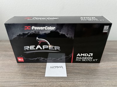 NEW PowerColor Reaper AMD Radeon RX 9070 XT 16GB GPU  SHIPS IN 1 DAY 