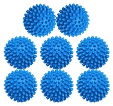 Dryer Balls 8 Pack - 2.7 Inch Non-Toxic Reusable Dryer Balls