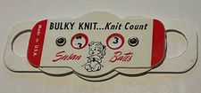 Vtg Susan Bates BULKY KNIT COUNT Row Counter Knitting Notion