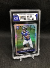 2015 Panini Prizm Darren Waller SILVER PRIZM SP Rookie Card No. 221 HGA 9.5 ?. rookie card picture
