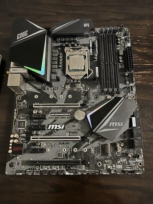MPG Z390 Gaming Edge Ac Motherboard & Intel I7-8700 3.20 GHz 6 Core Bundle