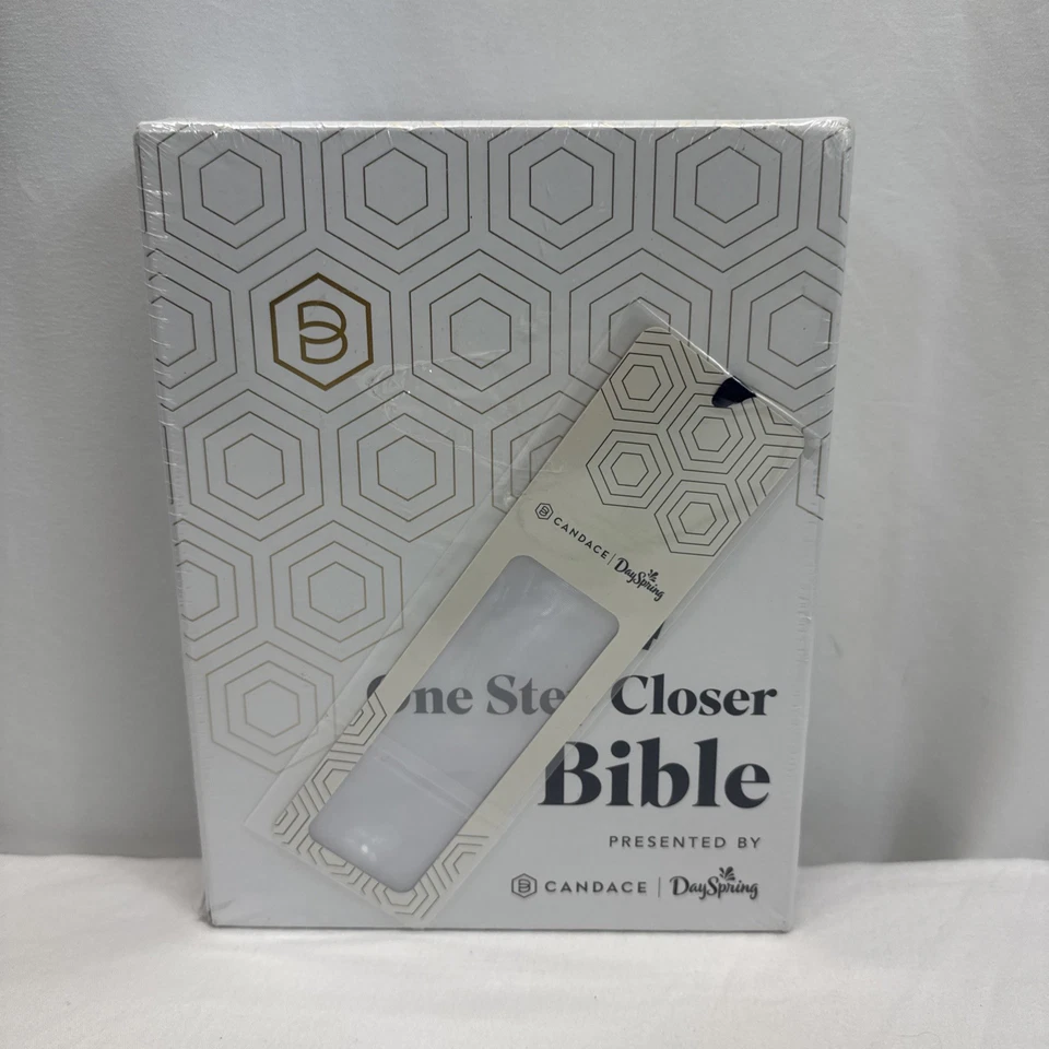 NEW SEALED One Step Closer NLT Bible Navy by Candace Cameron Bure + Bonus Item - Image 1 of 4