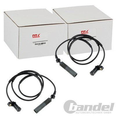 2X NTY ABS-SENSOR RADDREHZAHL HINTEN BEIDSEITIG passend für BMW 1 3