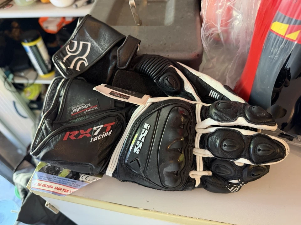Motorrad Handschuhe Neu Leder Biker Handschuhe - Bild 3 von 4