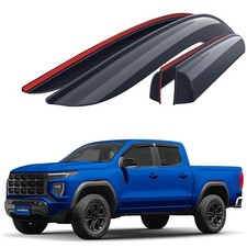 Goodyear Shatterproof Window Deflectors for GMC Canyon 2023-2026 Crew Cab, Ta...