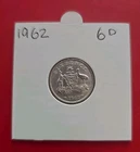1962 Australia Sixpence — photo from another recent sale
