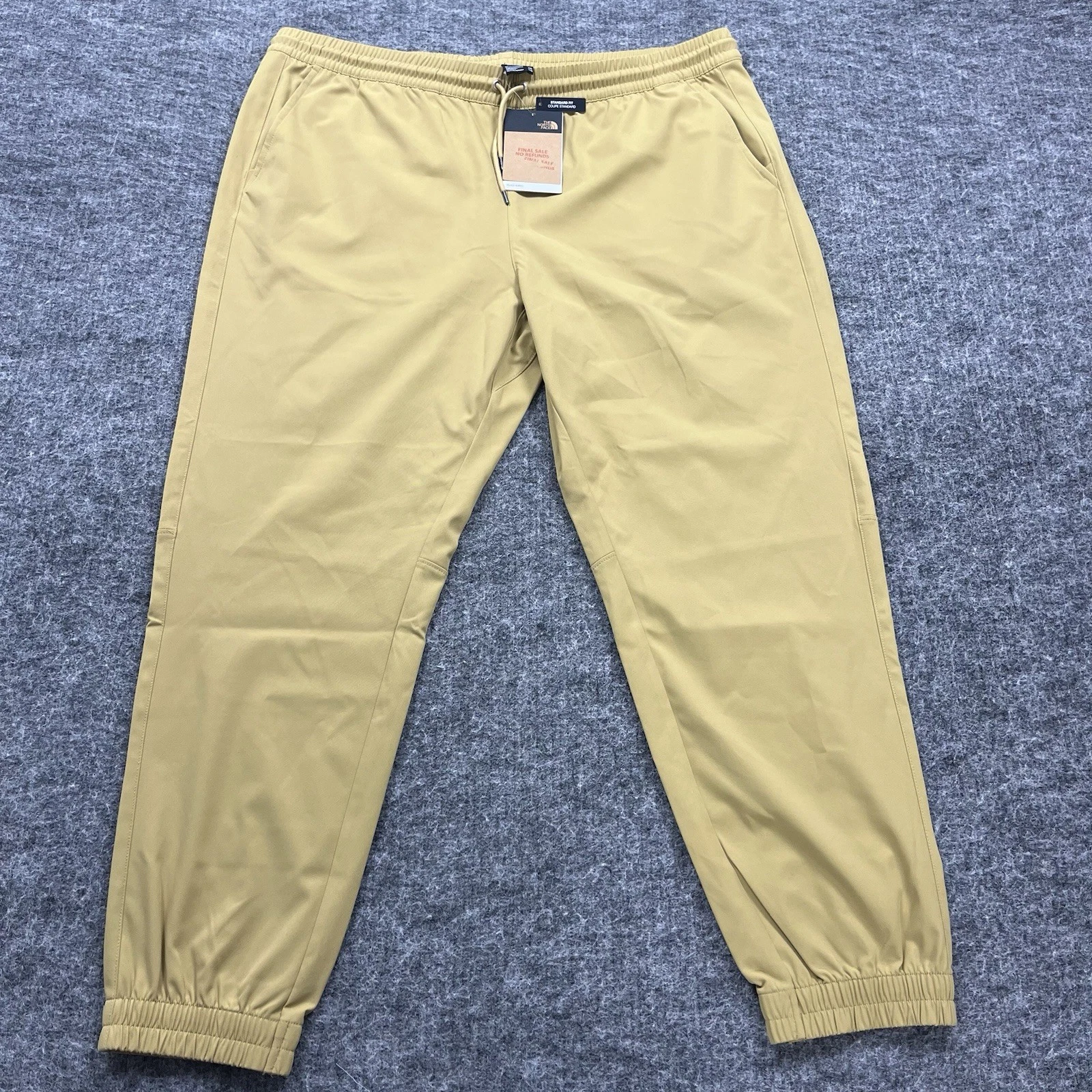 The North Face Pants Mens 2XL Beige Tan Cargo Jogger Hike Climbing Camp GORP