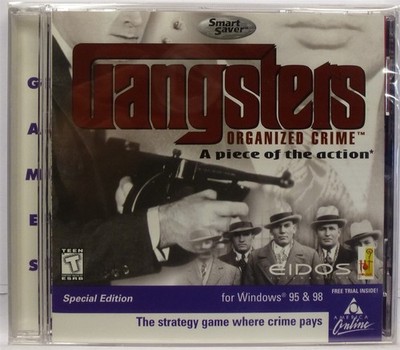 Video Game PC Gangsters Organized Crime A Piece of the Action 1999 NEW Jewel