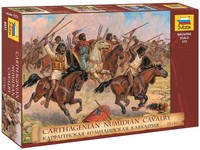 Zvezda 500788031 500788031-1:72 Carthaginian Cavalry III-I B.C. Plastic Model Ki