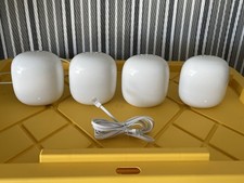 Google Nest Pro Wi-Fi Model G6ZUC 4 Pack Wi-Fi 6E Mesh Router