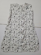HALO SleepSack Baby Medium 6-12M Bear Bicycle Print Cotton Wearable Blanket
