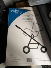 Universal car seat adapter for Valco Snap Duo Trend Double Stroller. New in box 