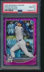 PSA 10 SHOHEI OHTANI 2025 Bowman Chrome FUCHSIA Pink Wave Refractor/299 GEM MINT