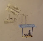 P&D Marsh N Gauge n Scale B201 Open diesel fuelling point kit requires painting