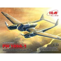 Icm 72291 Fw-189A1 Reconnaissance Plane 1/72