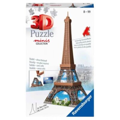 3D Mini Puzzle Eiffel Tower @Ravens