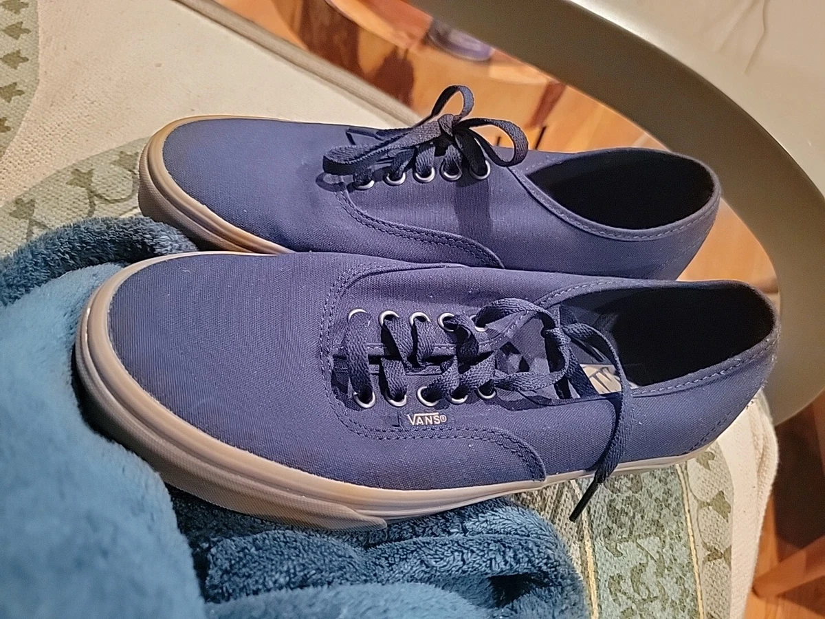 vans gum authentic blue