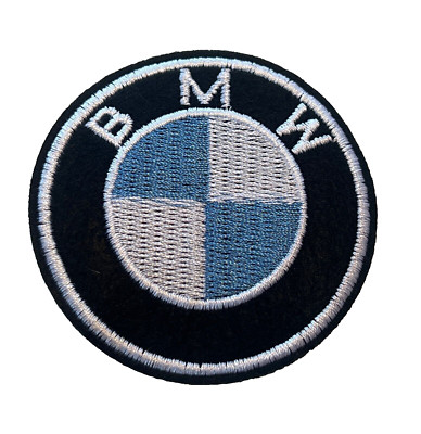 BMW Automative Car Brand Logo - Embroidered Iron-On/Sew Patch