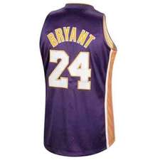 MITCHELL & NESS 2001 LA Lakers KOBE BRYANT 🐍  2008 AUTHENTIC REVERSIBLE JERSEY