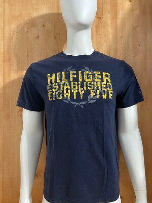 TOMMY HILFIGER ESTABLISHED EIGHTY FIVE Adult Mens T-Shirt Tee Shirt M MD Medium