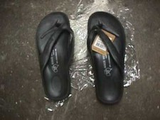 AUSSIE-SOULS-soles NEW-FLIP-FLOPS- BLACK-43 - us 10 FLIP FLOP aussie soles