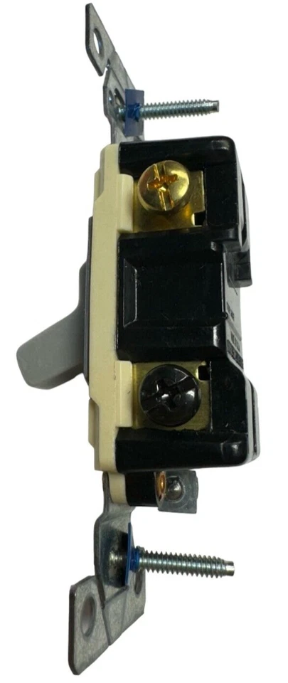 Cooper CS320GY Gray Commercial Toggle Wall Light Switch 20A, 120V-277V - Image 3 of 4