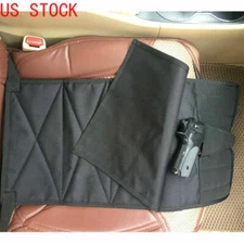 Concealed Under Car Seat Mattress Bedside Gun Pistol Holster Mag Holder