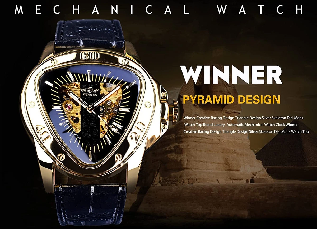 Winner top triangle watch