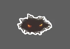 Monster Eyes Sticker Looking Waterproof Horror Scary Gift NEW